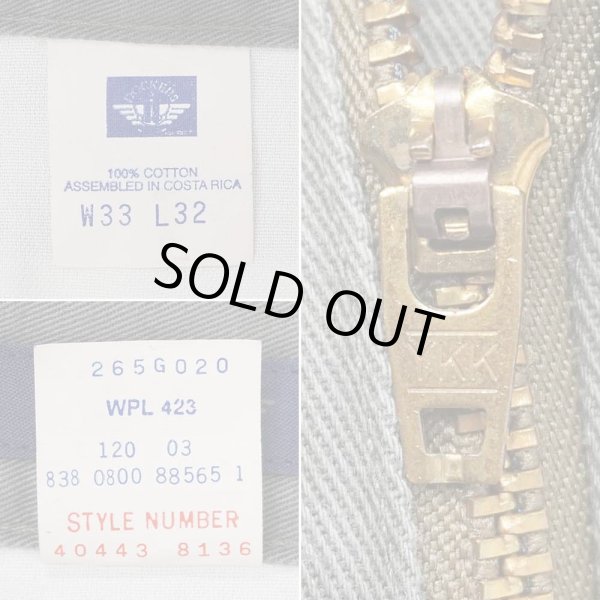 画像4: 00's DOCKERS 2タック チノトラウザー "OLIVE / W33 L32" (4)