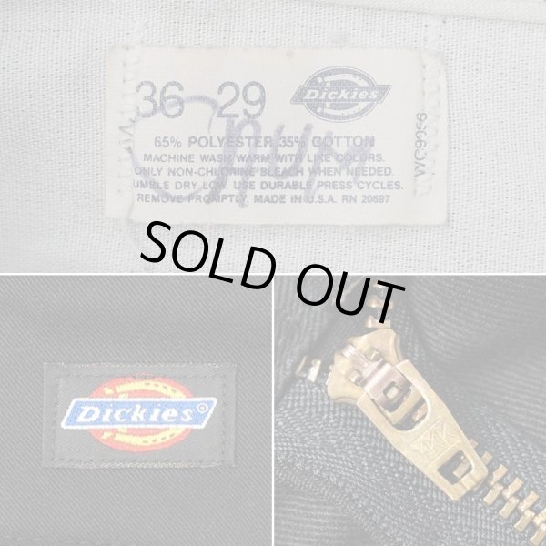 画像3: 90's Dickies 874 ワークパンツ "BLACK / MADE IN USA / 実寸W36 L29" (3)