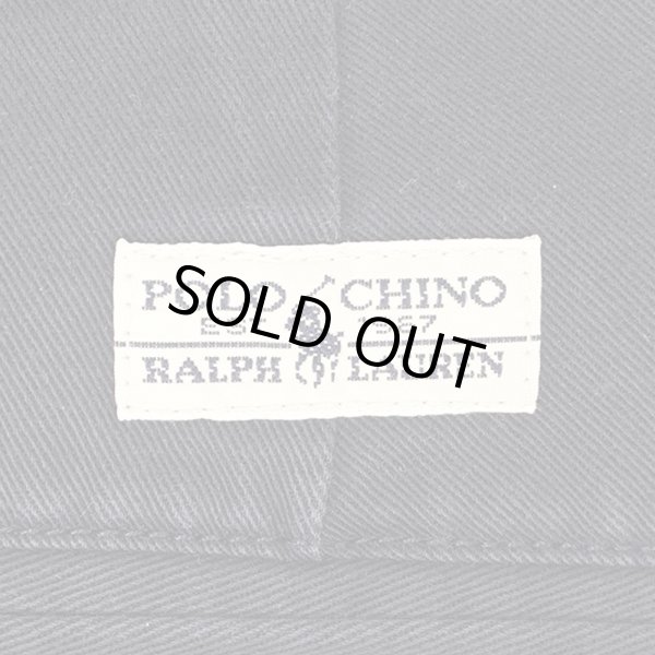 画像3: 90's Polo Ralph Lauren 2タック チノトラウザー "ANDREW PANT / NAVY" (3)