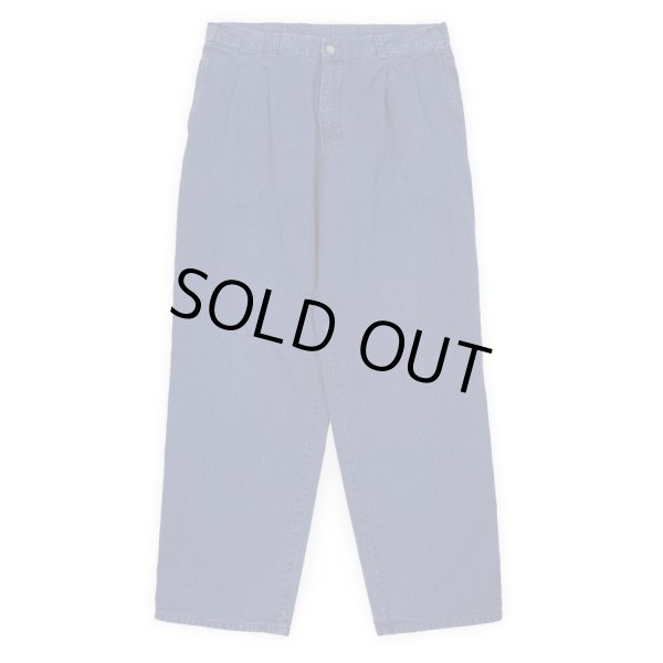 画像1: Early 90's DOCKERS 2タック デニムトラウザー "W33 L30相当 / MADE IN USA" (1)