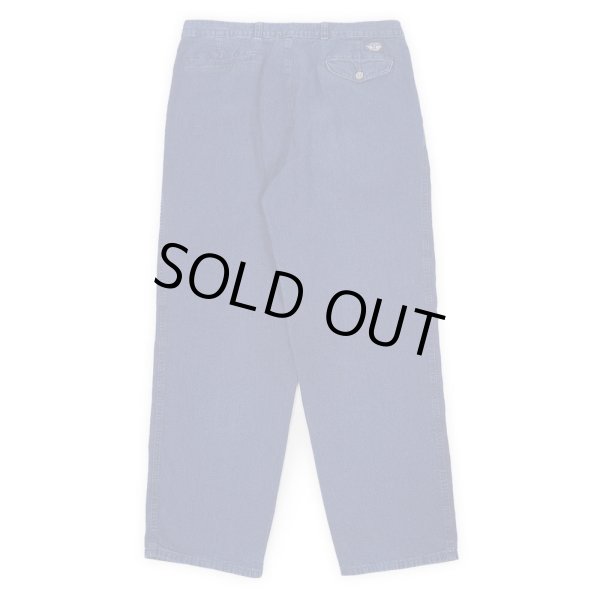 画像2: Early 90's DOCKERS 2タック デニムトラウザー "W33 L30相当 / MADE IN USA" (2)