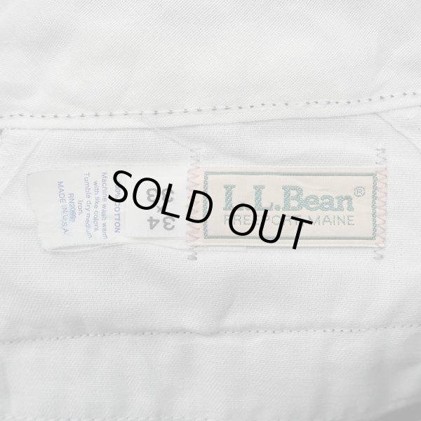 画像3: 80's L.L.Bean × Dickies コットンワークパンツ "MADE IN USA / FADE NAVY" (3)