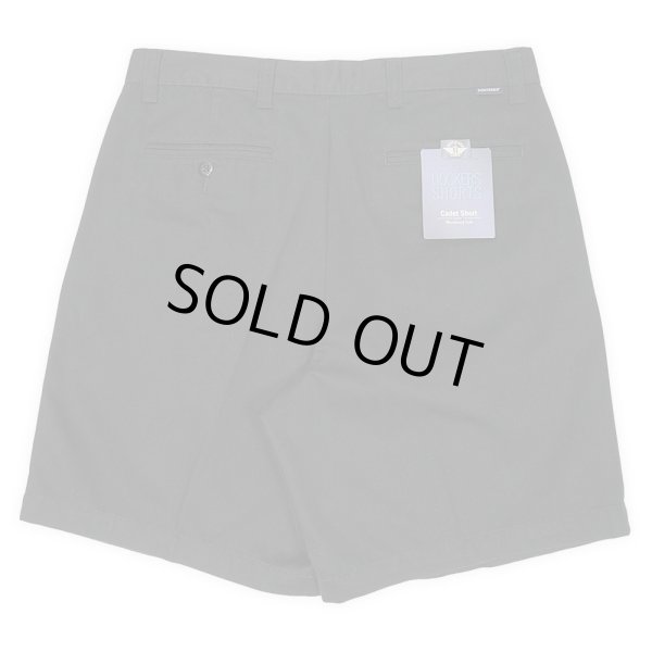 画像2: Early 00's DOCKERS 2タック チノショーツ "DEADSTOCK / BLACK" (2)