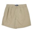 画像1: 90's Polo Ralph Lauren 2タック チノショーツ "ANDREW SHORT / BEIGE" (1)