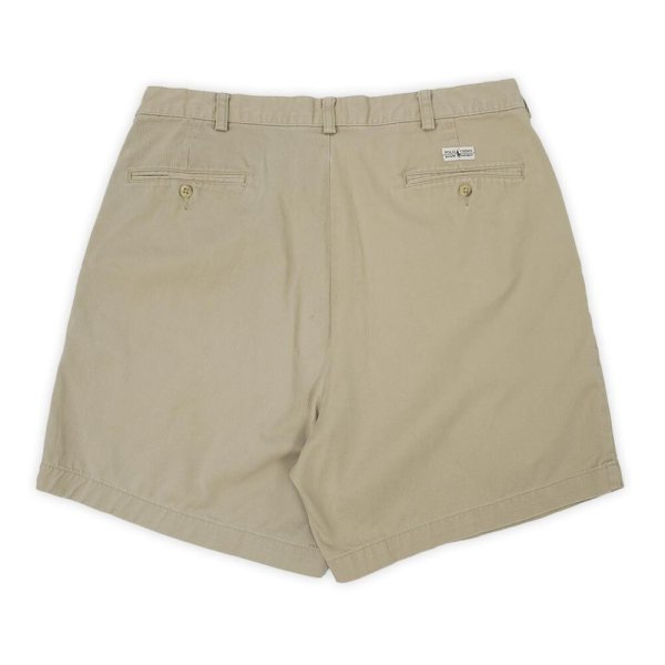 画像2: 90's Polo Ralph Lauren 2タック チノショーツ "ANDREW SHORT / BEIGE" (2)