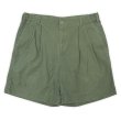 画像1: 90's DOCKERS 2タック キャンバスショーツ (1)