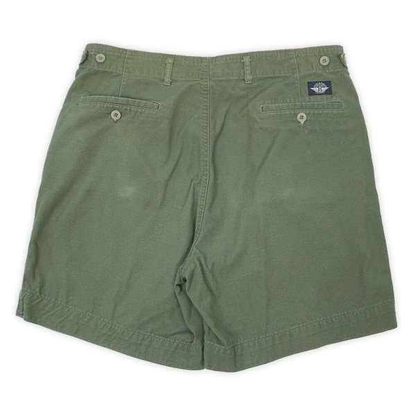 画像2: 90's DOCKERS 2タック キャンバスショーツ (2)