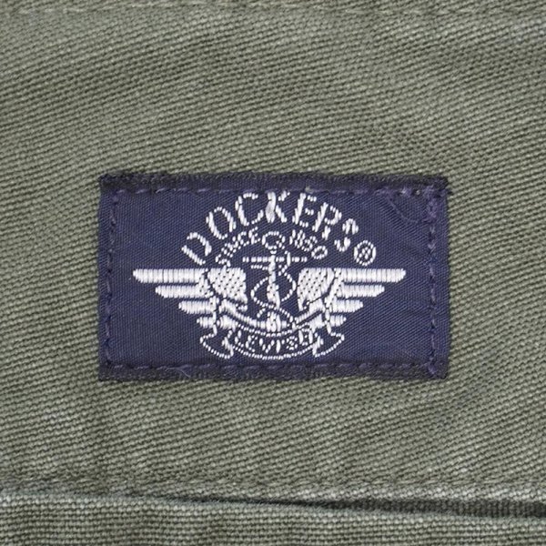 画像3: 90's DOCKERS 2タック キャンバスショーツ (3)