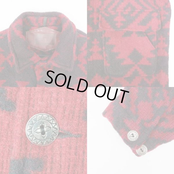 画像4: 90's WOOLRICH ネイティブ柄 ウールジャケット "MADE IN USA" (4)