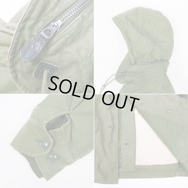 画像4: 60's USAF コットンサテン フィールドジャケット "with PILE LINER" (4)