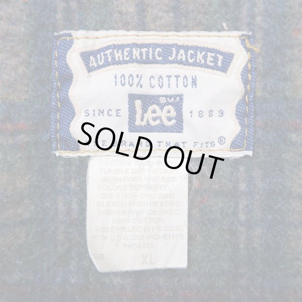 画像3: 90's Lee ブランケットライナー デニムジャケット (3)