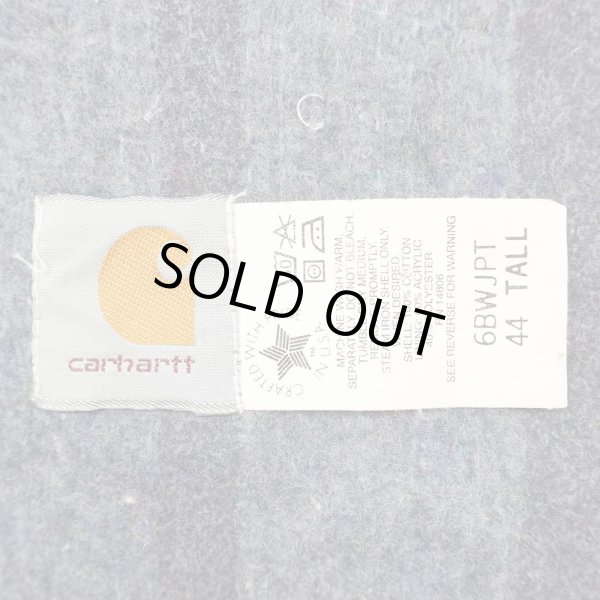 画像3: 80's Carhartt ブランケット付き ダックトラッカージャケット "MADE IN USA / 44 TALL" (3)