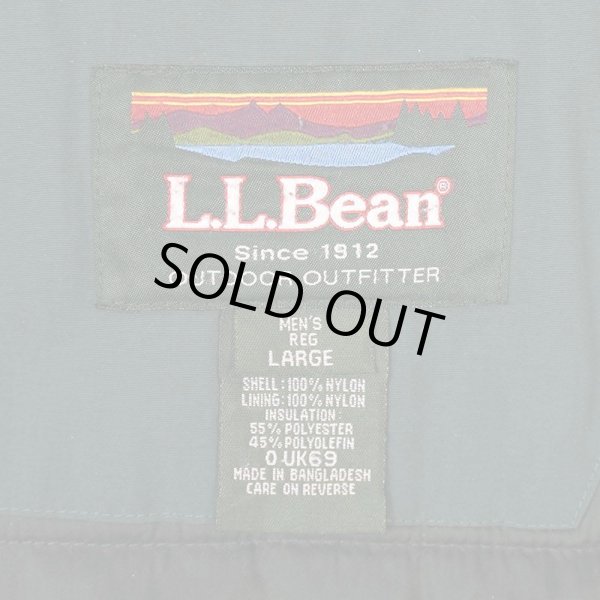 画像3: 00's L.L.Bean スタンドカラー マウンテンコート "GREEN" (3)