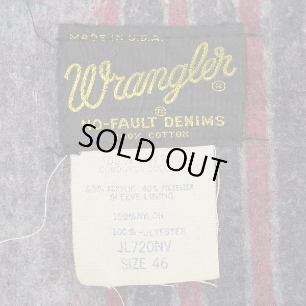 画像3: 70's Wrangler JL720NV ブランケットライナー デニムジャケット "MADE IN USA / size46" (3)