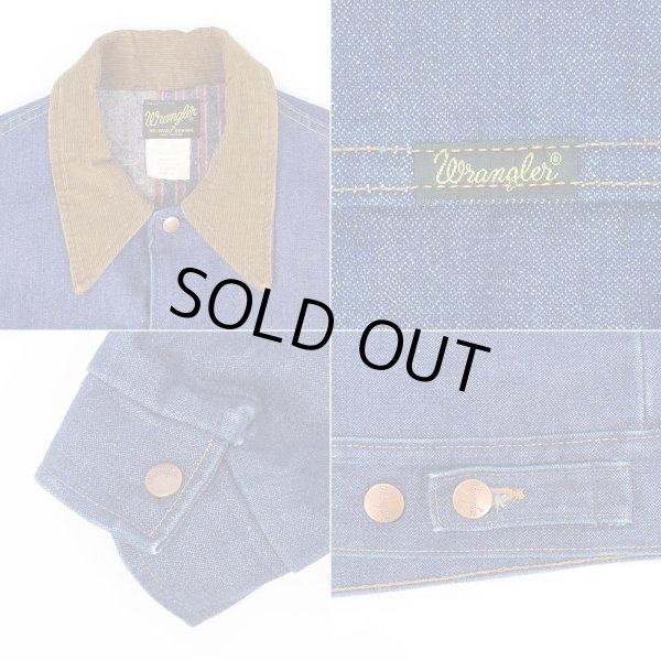 画像4: 70's Wrangler JL720NV ブランケットライナー デニムジャケット "MADE IN USA / size46" (4)