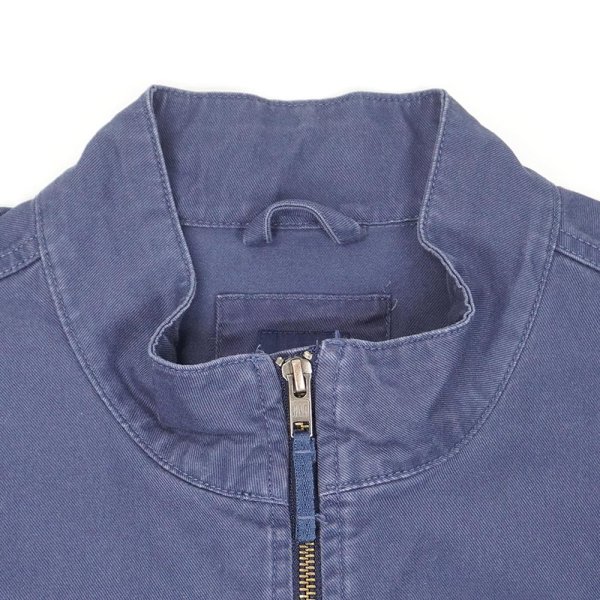 画像4: 00's GAP スタンドカラー ワークジャケット "FADE NAVY" (4)