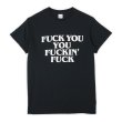 画像1: 00's FUCK YOU YOU FUCKIN' FUCK プリントTシャツ (1)