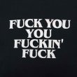 画像3: 00's FUCK YOU YOU FUCKIN' FUCK プリントTシャツ (3)