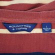 画像2: 90-00's ROUNDTREE & YORKE マルチボーダー柄 L/S カットソー (2)