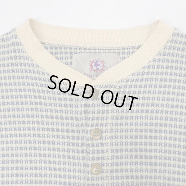 画像3: 90's THE TERRITORY A HEAD ヘンリーネックカットソー (3)