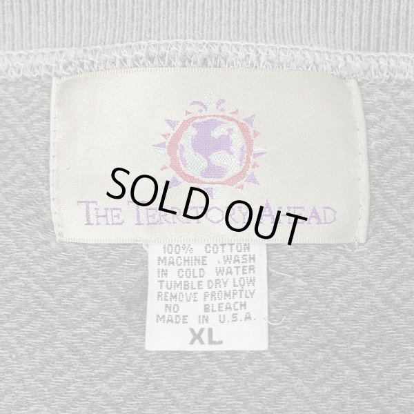 画像2: 90's THE TERRITORY A HEAD ヘンリーネックカットソー "MADE IN USA" (2)