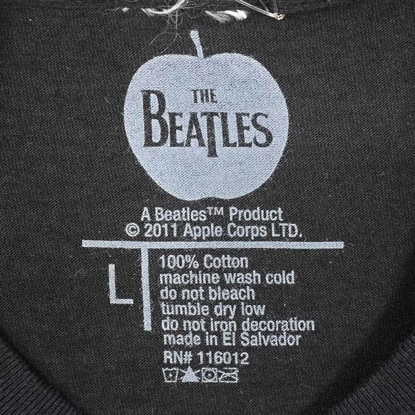 画像2: THE BEATLES バンドTシャツ "ABBEY ROAD" (2)