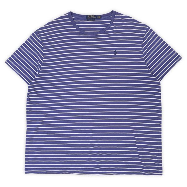 画像1: 00's Polo Ralph Lauren ボーダーTシャツ "NAVY × WHITE" (1)