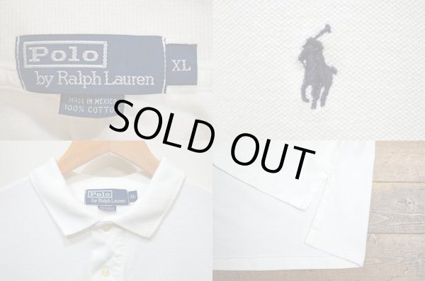 画像3: 90's POLO Ralph Lauren S/S ポロシャツ “WHITE” (3)