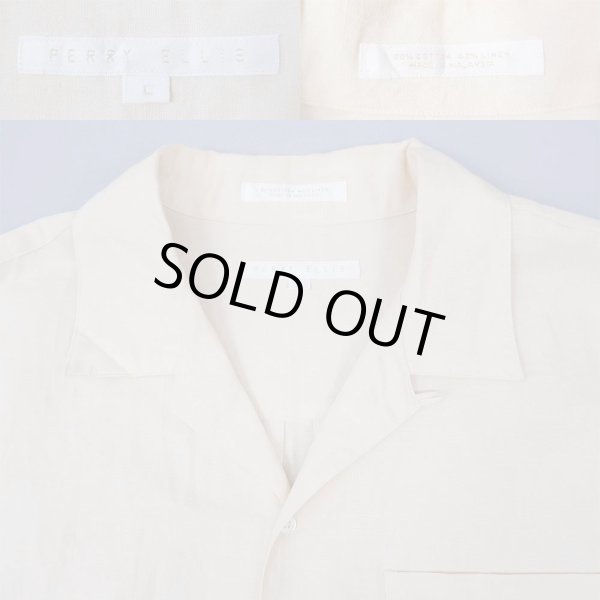 画像3: 90's PERRY ELLIS S/S オープンカラーシャツ (3)