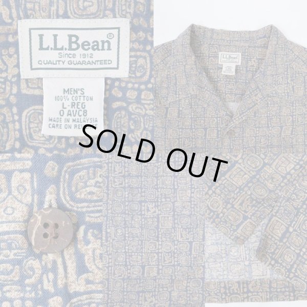 画像3: 90's L.L.Bean オープンカラーシャツ #2 (3)