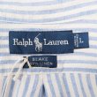 画像3: 90's Ralph Lauren ストライプ柄 ボタンダウンシャツ “LINEN / BLAKE” (3)