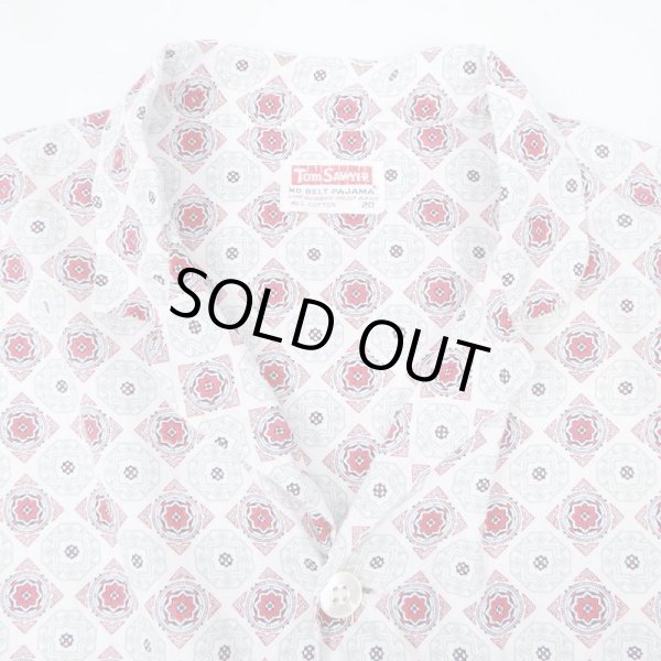 画像3: 60's TOM SAWYER 総柄 スリーピングシャツ (3)