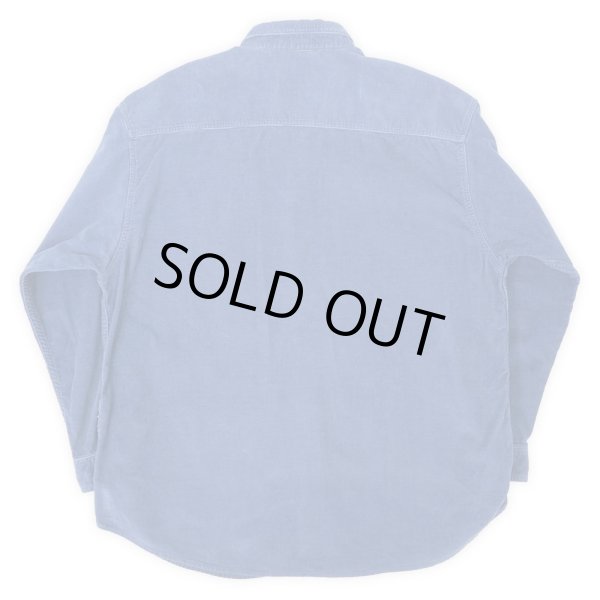 画像2: 90's NEW YORK YANKEES コーデュロイBDシャツ (2)