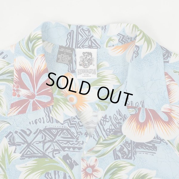 画像4: 90's KENNINGTON レーヨン ハワイアンシャツ (4)