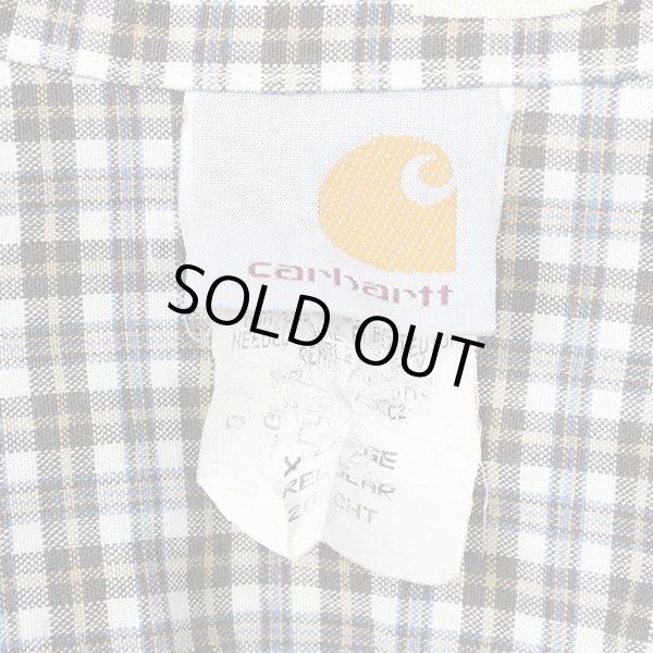 画像2: 80's Carhartt ボタンダウンシャツ #2 "MADE IN USA" (2)