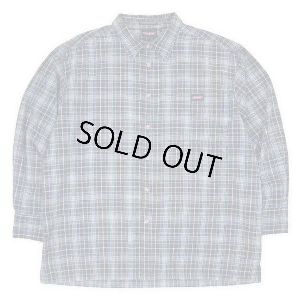 画像1: 90-00's Dickies ワークシャツ "BLUE Plaid" (1)