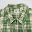 画像3: Early 00's OLD GAP S/S フルジップ レギュラーカラーシャツ (3)