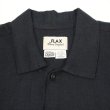 画像3: 90's FLAX レギュラーカラー リネンシャツ “BLACK” (3)