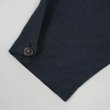 画像5: 90's FLAX レギュラーカラー リネンシャツ “BLACK” (5)