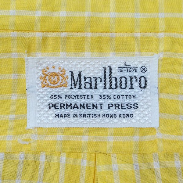 画像2: 70's Marlboro S/S ボタンダウンシャツ (2)
