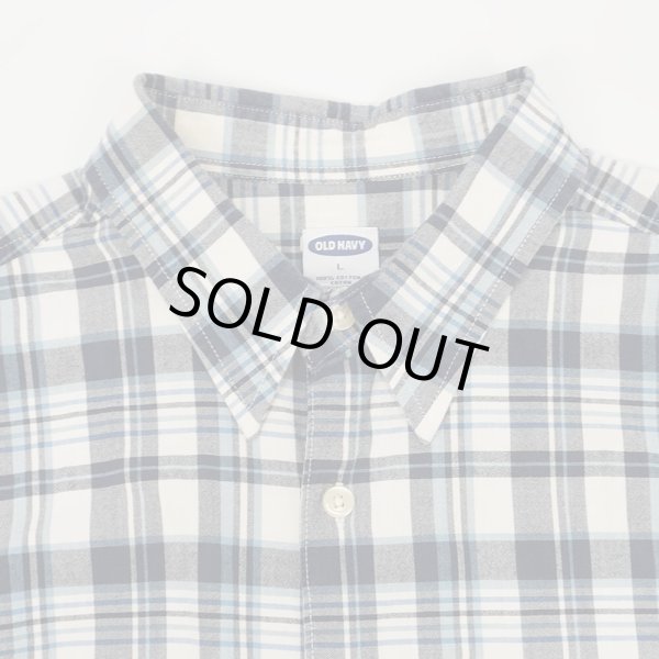 画像3: 00's OLD NAVY S/S レギュラーカラー ボックスシャツ (3)