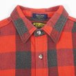 画像3: 90's OSHKOSH ブロックチェック柄 ヘビーネルシャツ "MADE IN USA" (3)
