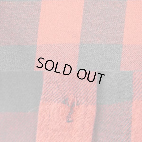 画像5: 90's OSHKOSH ブロックチェック柄 ヘビーネルシャツ "MADE IN USA" (5)