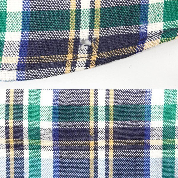 画像3: 00's SIR PENDLETON ウールボタンダウンシャツ "USA FABRIC" (3)