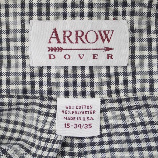 画像2: 80's ARROW DOVER ボタンダウンシャツ (2)