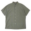 画像1: 90's Polo Ralph Lauren S/S ボタンダウンシャツ "GREGGOR / Olive Plaid" (1)