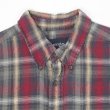 画像3: 00's ST JOHN'S BAY フランネルボタンダウンシャツ "Red Omble Plaid" (3)