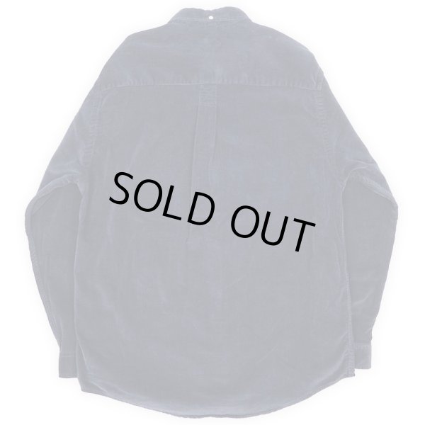 画像2: 90's Eddie Bauer コーデュロイ ボタンダウンシャツ "3点留め" (2)