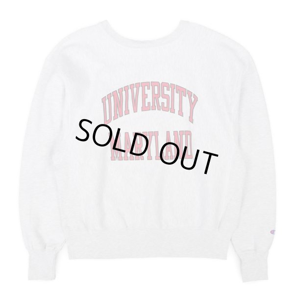 画像2: 00's Champion リバースウィーブ スウェット "両面プリント" (2)