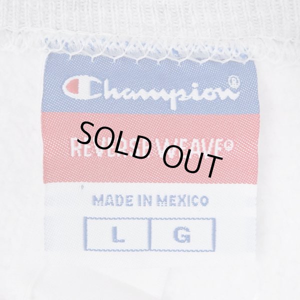 画像3: 00's Champion リバースウィーブ スウェット "両面プリント" (3)